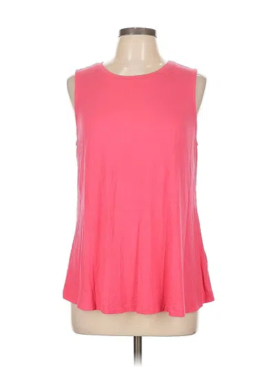 Pre-owned Liverpool Los Angeles Sleeveless T-shirt In Pink
