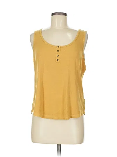 Pre-owned Liverpool Los Angeles Sleeveless T-shirt In Yellow