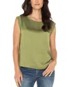 Liverpool Los Angeles Sleeveless Top In Green