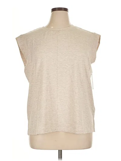 Pre-owned Liverpool Los Angeles Sleeveless T-shirt In Brown