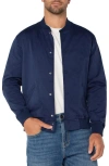 Liverpool Los Angeles Snap Closure Bomber Jacket In Midnight
