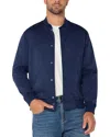 Liverpool Los Angeles Snap Closure Bomber Jacket In Midnight