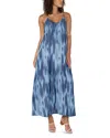 Liverpool Los Angeles Spaghetti Straps Maxi Dress