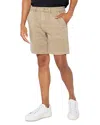 Liverpool Los Angeles Stretch Cotton Shorts In Khaki