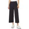 Liverpool Los Angeles Stretch Nylon Crop Wide Leg Pants In Blue
