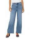 Liverpool Los Angeles Petite Stride High-rise Wide-leg Jeans In Carbon Canyon