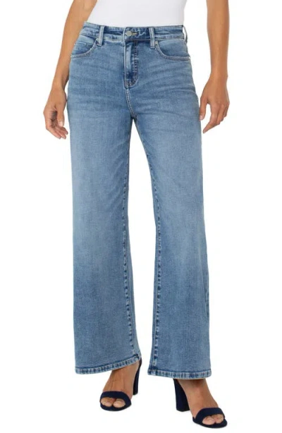 LIVERPOOL LOS ANGELES LIVERPOOL LOS ANGELES STRIDE HIGH WAIST WIDE LEG JEANS