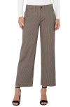 Liverpool Los Angeles Stripe Crop Wide Leg Pants In Multi