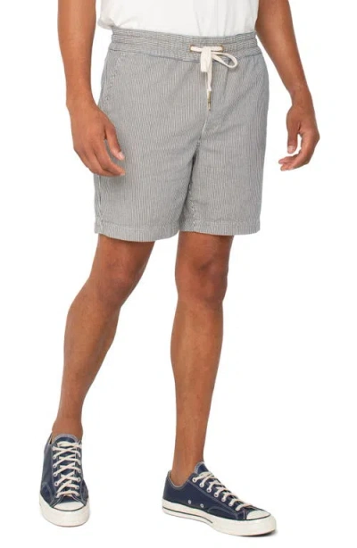 LIVERPOOL LOS ANGELES LIVERPOOL LOS ANGELES STRIPE DRAWSTRING SHORTS