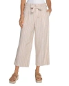 LIVERPOOL LOS ANGELES STRIPED WIDE LEG BELTED PANTS