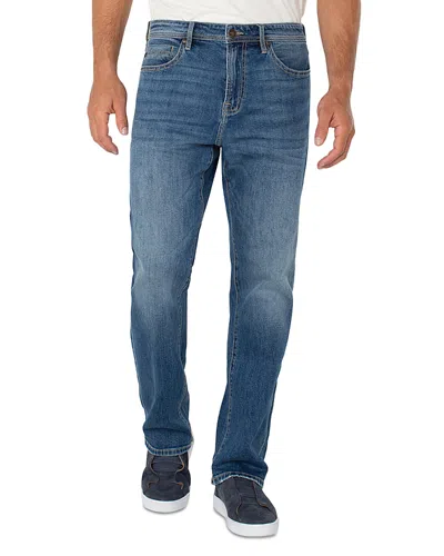 LIVERPOOL LOS ANGELES SUTTON RELAXED FIT JEANS IN BELMONTE BLUE