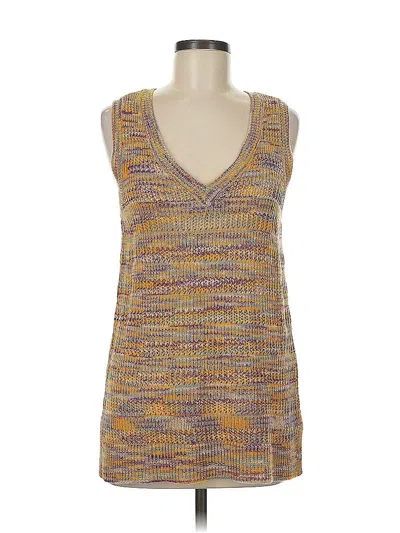 Pre-owned Liverpool Los Angeles Sweater Vest In Yellow