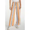 Liverpool Los Angeles Pull On Drawstring Pants In Multi