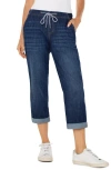 Liverpool Los Angeles The Rascal Drawstring Cuffed Pull-on Jeans In San Gabriel