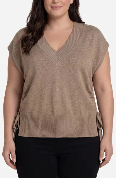 Liverpool Los Angeles V-neck Dolman Sweater Vest