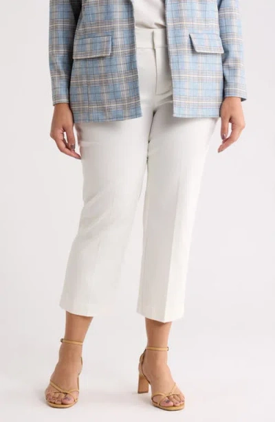 Liverpool Los Angeles Welt Pocket Crop Pants In White