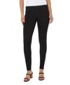 Liverpool Los Angeles Women's Abby Mid-rise Skinny Jeans In Black