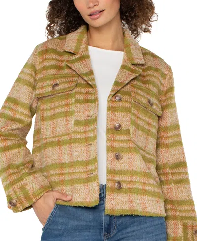 Liverpool Los Angeles Women's Button-front Boxy Jacket