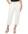 Liverpool Los Angeles Rascal Pull-on Crop Straight Leg Cargo Pants