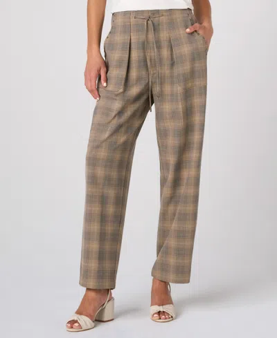 Liverpool Los Angeles Women's High-rise Crop Drawstring Trouser In Multi