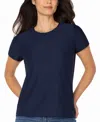 Liverpool Los Angeles Jacquard T-shirt In Blue