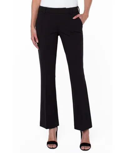 Liverpool Los Angeles Women's Kelsey Flare Trousers In Black