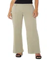 Liverpool Los Angeles Kelsey Wide Leg Knit Pants In Gray