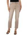 Liverpool Los Angeles Liv Ankle Non-skinny Skinny Jeans In Neutral