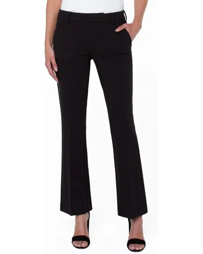 Liverpool Los Angeles Women's  Kelsey Dress Pants Black Flared Leg Jzz1031