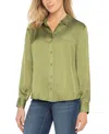 Liverpool Los Angeles Button-up Shirt In Multi
