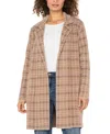 Liverpool Los Angeles Coatigan Open Front Cardigan Sweater In Neutral