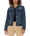 Liverpool Classic Denim Jacket In Ponderay
