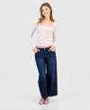 Liverpool Los Angeles Women's Stride Wide-leg Jeans In Blue