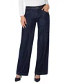 Liverpool Los Angeles Women's Wide Leg Denim Jeans In Blue