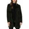Liverpool Los Angeles Buffalo Check Open Front Jacket In Multi