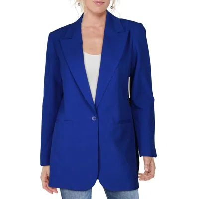 Liverpool Los Angeles Womens Split Hem Polyester One-button Blazer