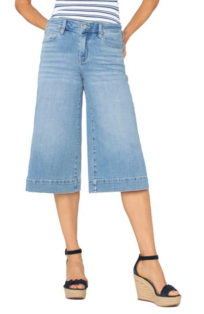 Liverpool Los Angeles Yacht Cropped Wide Leg Jeans In Abbot Kinney