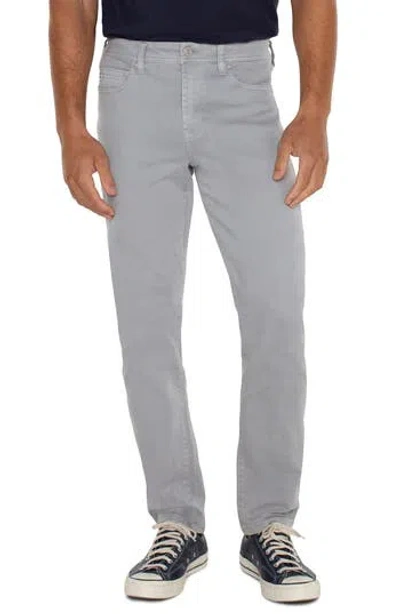 Liverpool Regent Relaxed Straight Leg Jeans In Silver