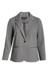Liverpool Single Button Blazer In Gray