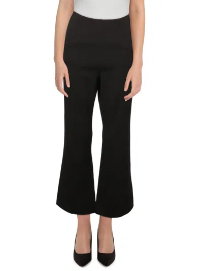 Liverpool Stella Womens Pull On Kick Dress Pants In Black