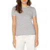 Liverpool Stripe French Terry T-shirt In Multi