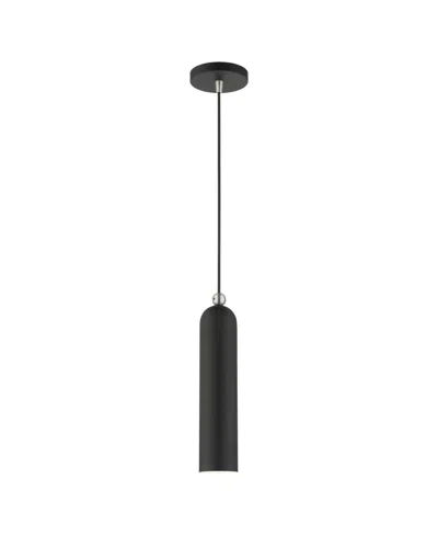 Livex Ardmore 1 Light Pendant In Black