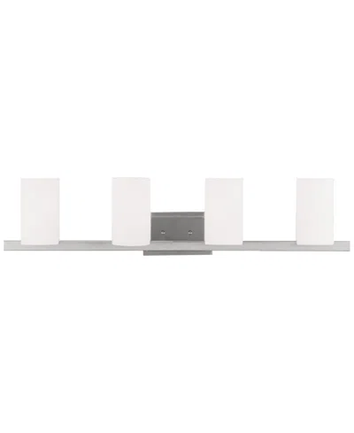 Livex Astoria 4- Light Brushed Nickel Vanity