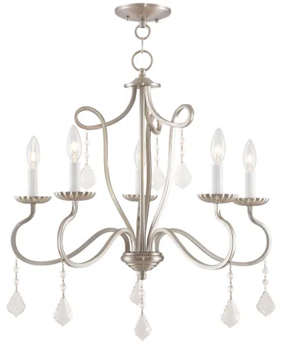 Livex Callisto 5-light Chandelier In Silver