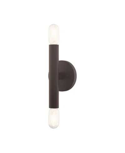 Livex Copenhagen 2 Lights Sconce In Bronze