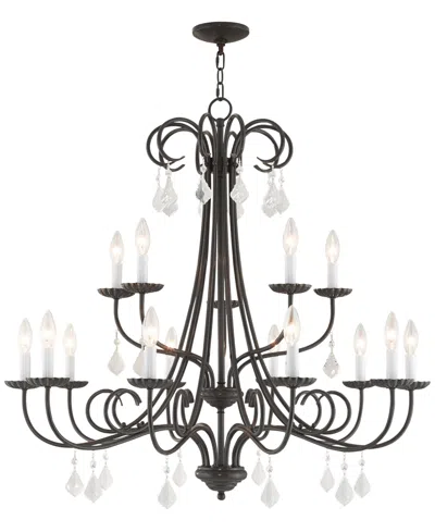 Livex Daphne 15-light Chandelier In English Bronze