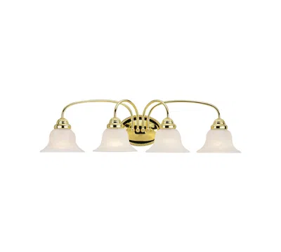 Livex Edgemont 4-light Vanity In Polished B