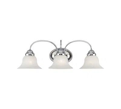 Livex Edgemont Vanity Lighting In Polished Chrome