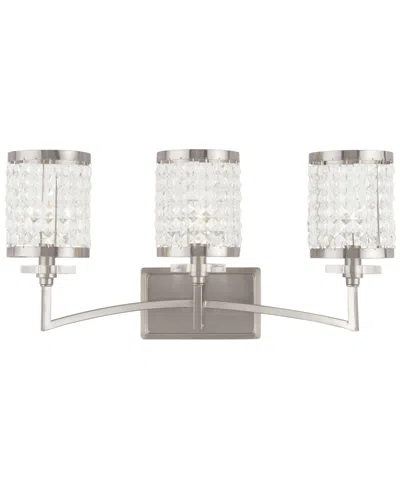 Livex Grammercy 3-light Vanity In Silver
