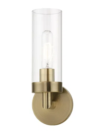 Livex Lighting 1-light Ada Single Sconce In Blue